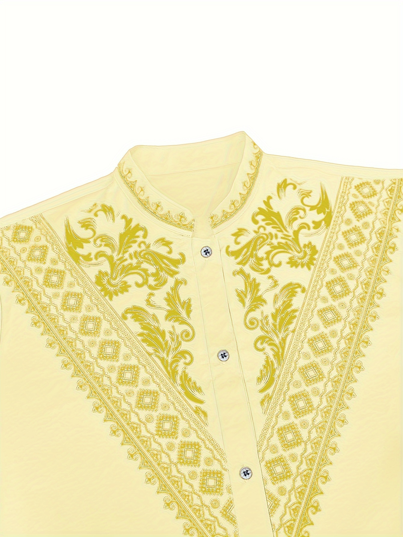 mens 2pcs african outfits suits mens african traditional luxury pattern long sleeve dashiki shirt pant set details 13